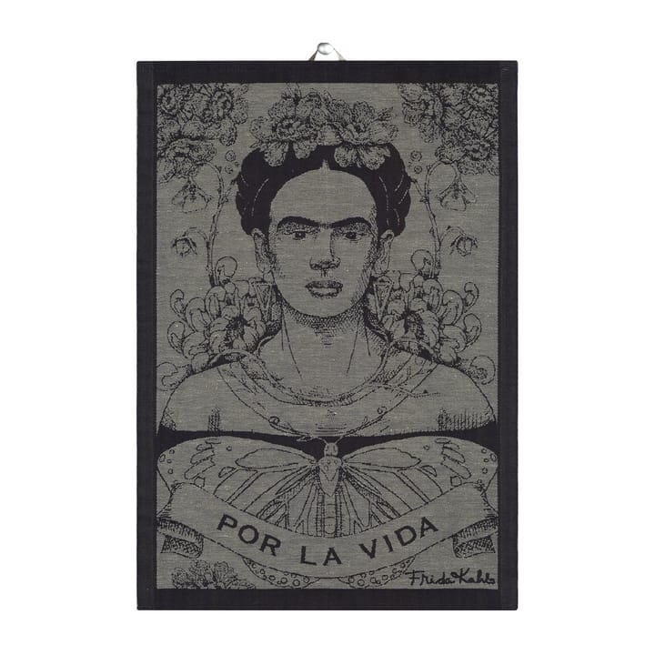 Frida Kahlo 厨房巾  35x50 cm - Fuerza - Ekelund Linneväveri