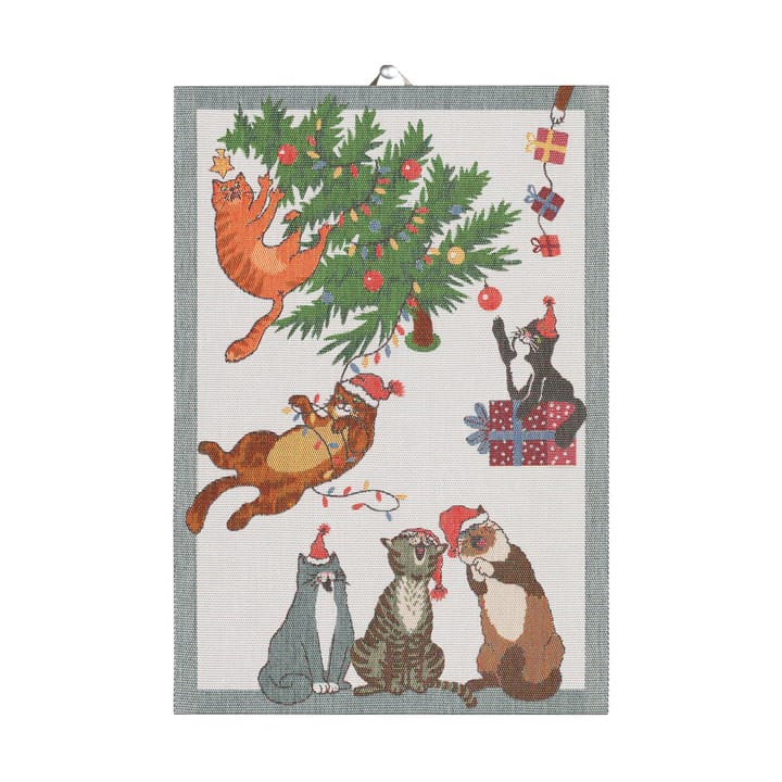 Purr-fect Christmas 厨房巾 35x50 cm - 混合色 - Ekelund Linneväveri