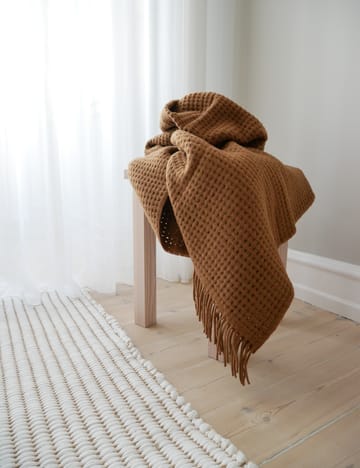 Basket 毯子  130x200 cm - Camel - Elvang Denmark