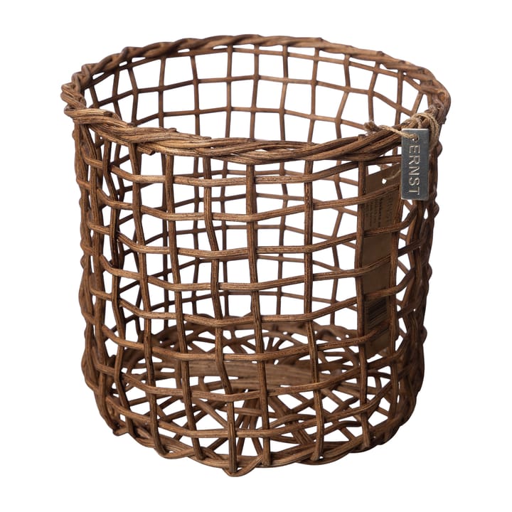 Ernst basket bamboo 四件套装, Dark 棕色 ERNST