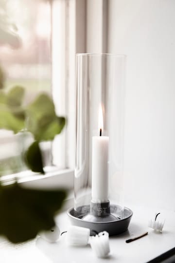 Ernst 烛台 glass cylinder - Dark 灰色 - ERNST