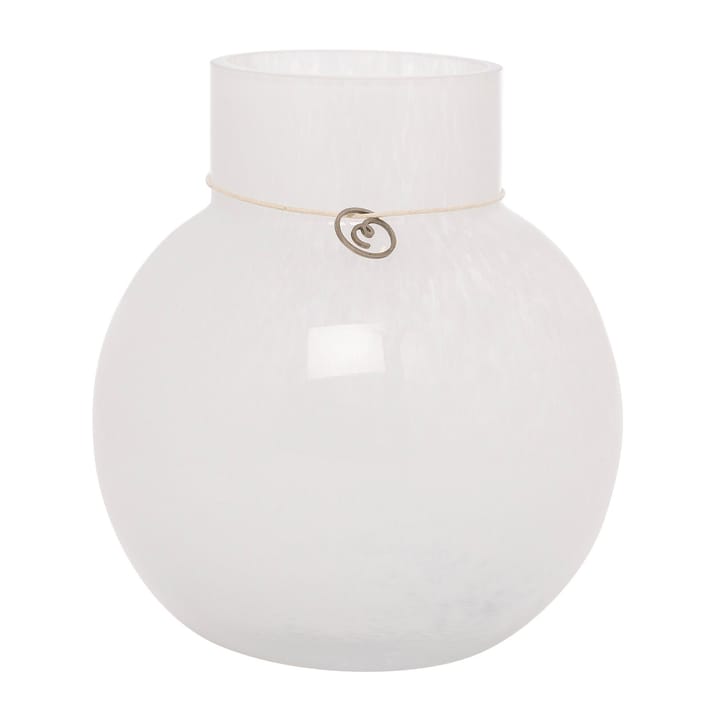 Ernst 玻璃 花瓶  round white - H14 cm �Ø13 cm - ERNST