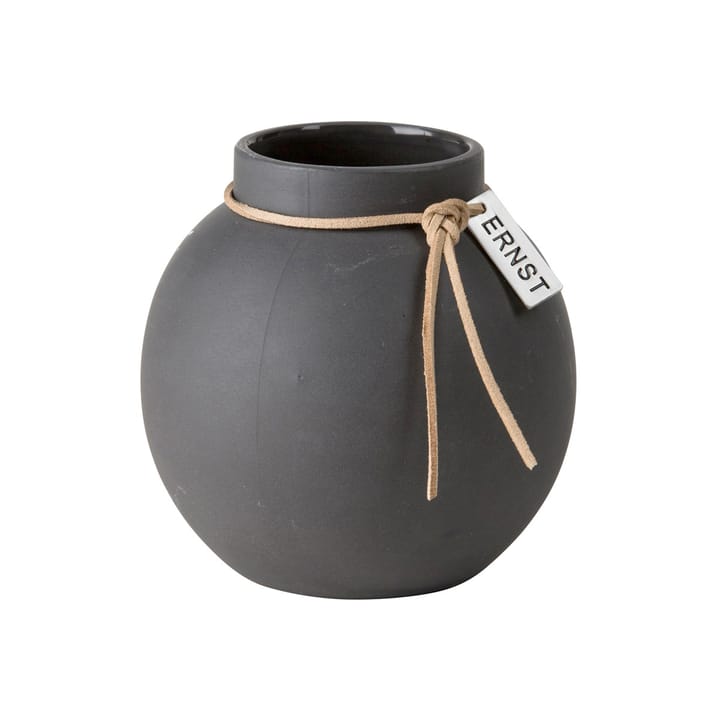 Ernst 花瓶 stoneware dark grey - 10 cm - ERNST