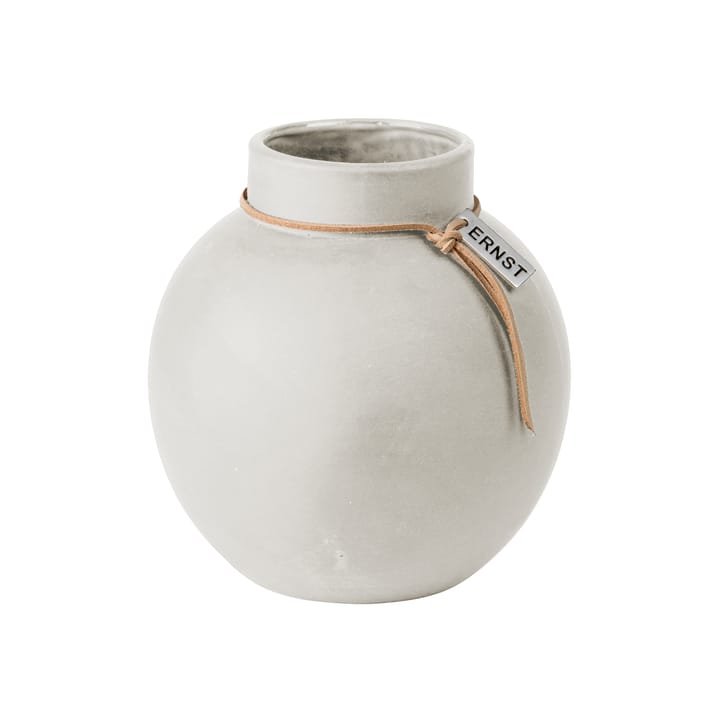 Ernst 花瓶 stoneware white, 14 cm ERNST