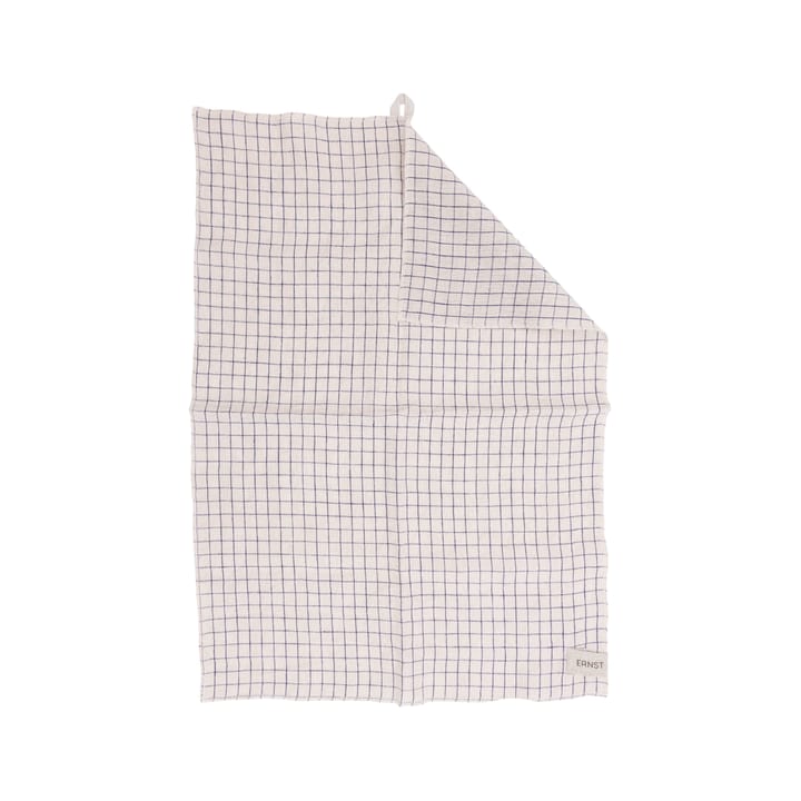 Ernst tea towel checked - 蓝色-米色 - ERNST