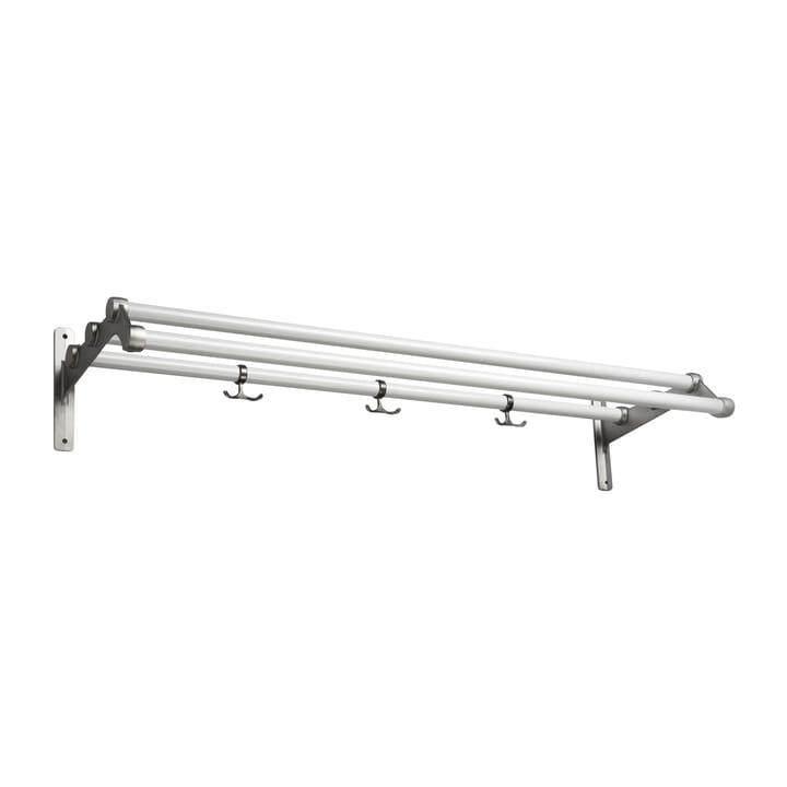 Nostalgi 291 hat shelf 100 cm - 白色-aluminum - Essem Design