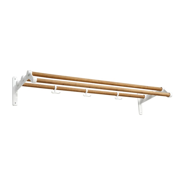 Nostalgi 291 hat shelf 100 cm - Bambu-白色 - Essem Design