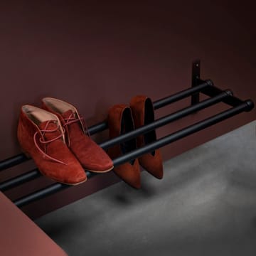 Nostalgi hat shelf/ shoe shelf - 黑色, 黑色 - Essem Design