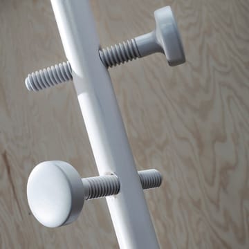 Screwed coatstand - 白色-stained - Essem Design