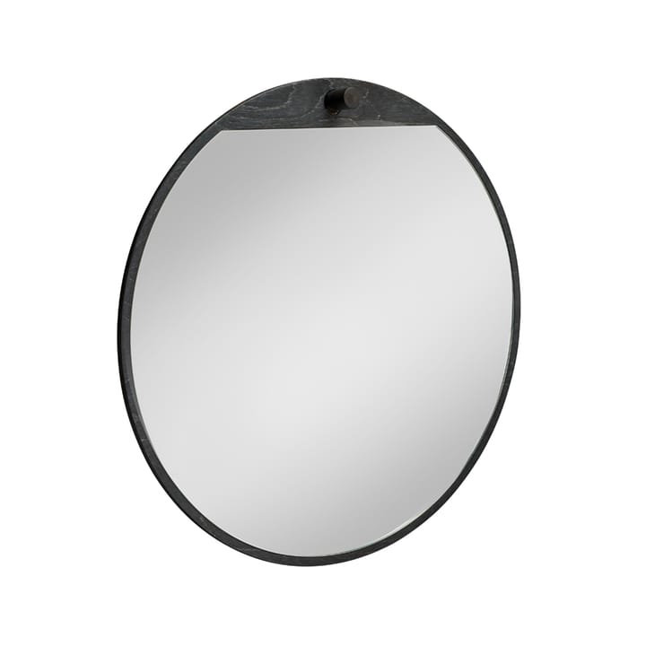 Tillbakablick round mirror - 黑色 - Essem Design