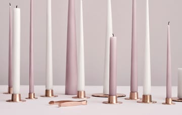 ester & erik candle 盘子 Ø10 cm matte - Rosé gold - ester & erik