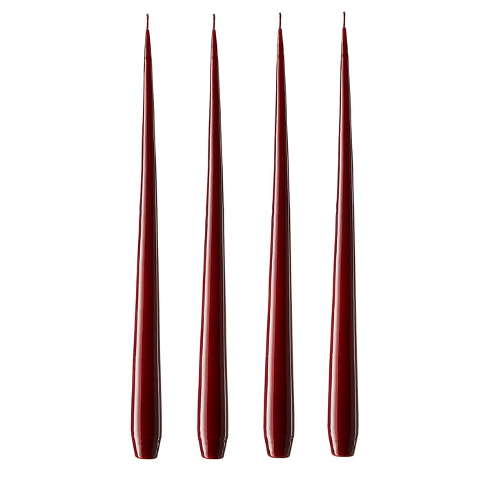 ester & erik candle 42 cm 四件套装 wine red - Lacque红色 - Ester & erik