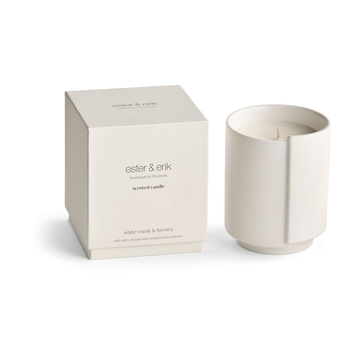 ester & erik scented candles - 白色 musk & berries - Ester & erik