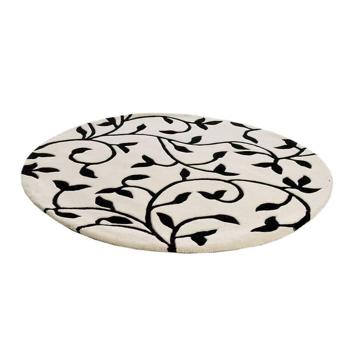 Grow 地毯 white-black round - Ø180 cm - Etol Design