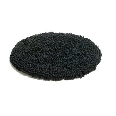 Rasta 圆形地毯 - 黑色 - Etol Design