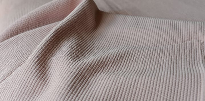 Stripe bedspread stonewashed cotton 180x260 - Dusty 玫瑰色 - Etol Design