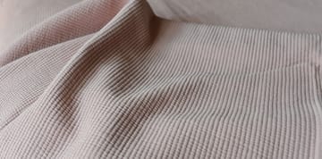 Stripe bedspread stonewashed cotton 260x260 - Dusty 玫瑰色 - Etol Design