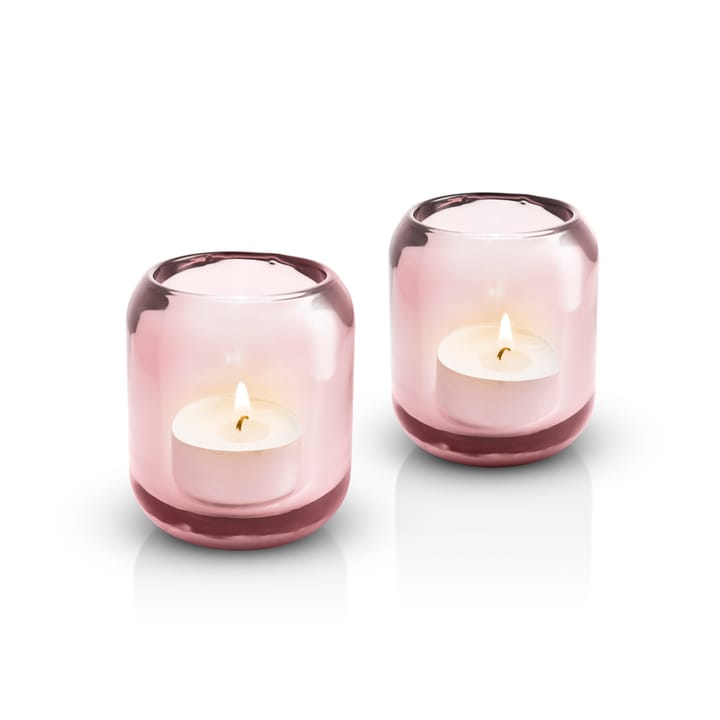 Acorn tealight holder 2 pack - 玫瑰色 - Eva Solo