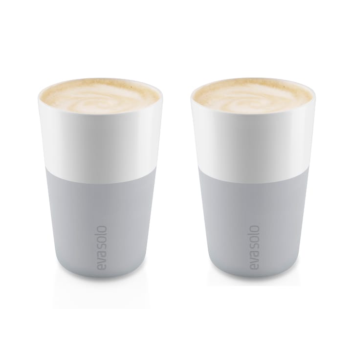 Eva Solo cafe latte 马克杯 2 pack - Marble grey - Eva Solo