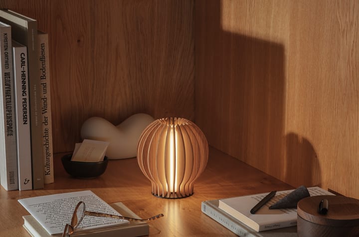 Eva Solo Radiant LED chargable 灯 - round - Oak - Eva Solo