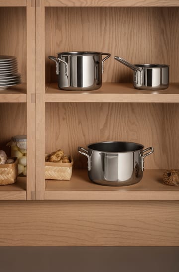 Eva Trio Stainless Steel Slip-Let 陶瓷制品 pot - 3.6 L - Eva Solo