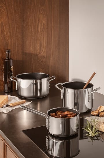 Eva Trio Stainless Steel Slip-Let 陶瓷制品 pot - 3.6 L - Eva Solo