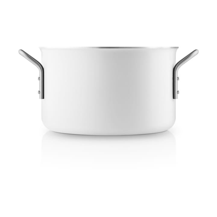 Eva Trio White Line Slip-Let 陶瓷制品 pot - 3.8 L - Eva Solo