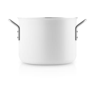 Eva Trio White Line Slip-Let 陶瓷制品 pot - 4.8 L - Eva Solo