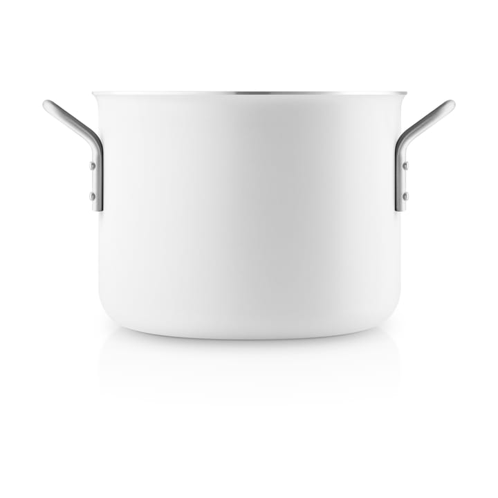 Eva Trio White Line Slip-Let 陶瓷制品 pot - 4.8 L - Eva Solo