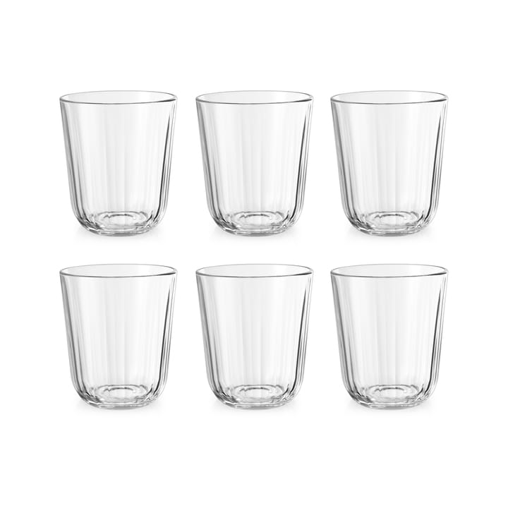 Facet drinking glass 27 cl 六件套装, Clear Eva Solo