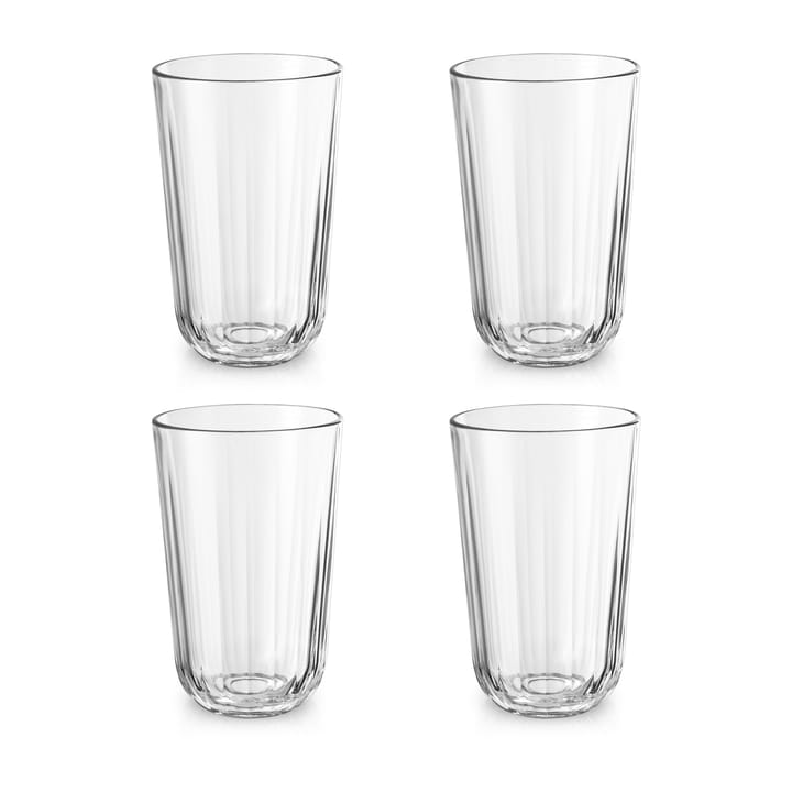 Facet drinking glass 43 cl 四件套装 - Clear - Eva Solo