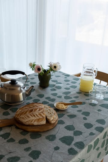 Bouquet table cloth 147x147 cm - 绿色-off-白色 - Fine Little Day