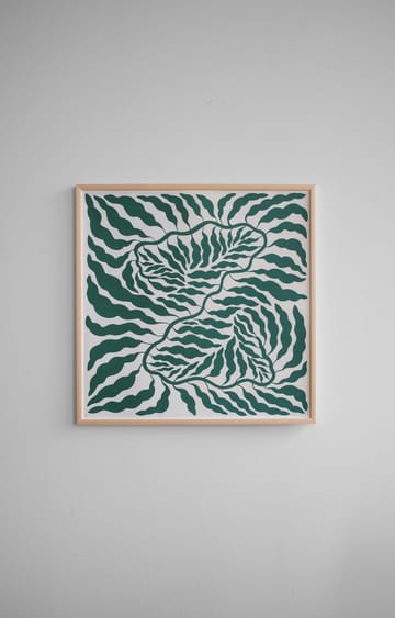 Green 海报 - 70x70 cm - Fine Little Day