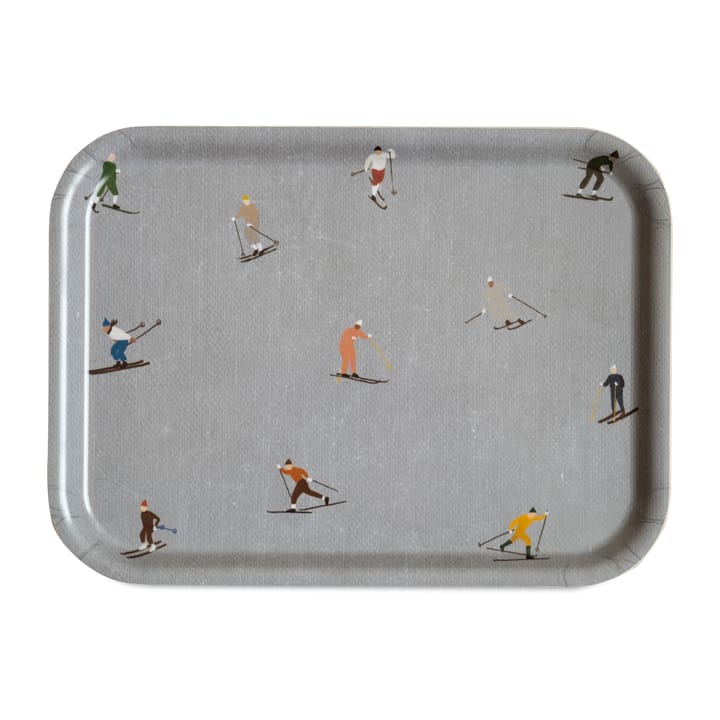 Skiers tray 20x27 cm - 灰色 - Fine Little Day