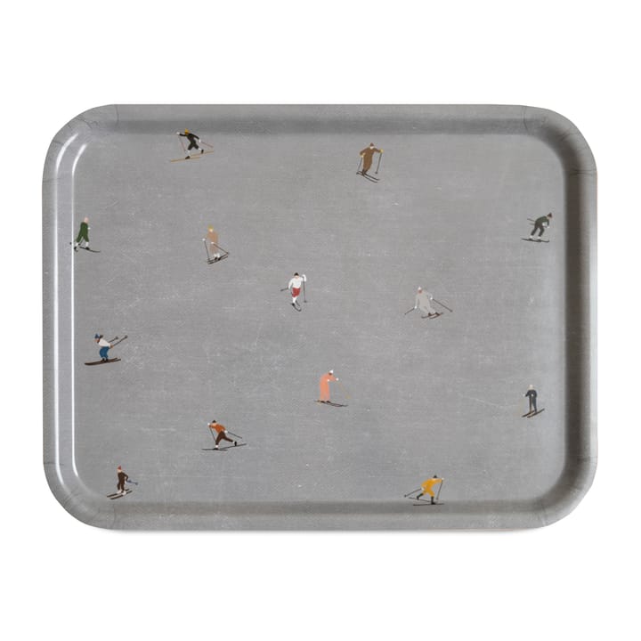 Skiers tray 33x43 cm - 灰色 - Fine Little Day
