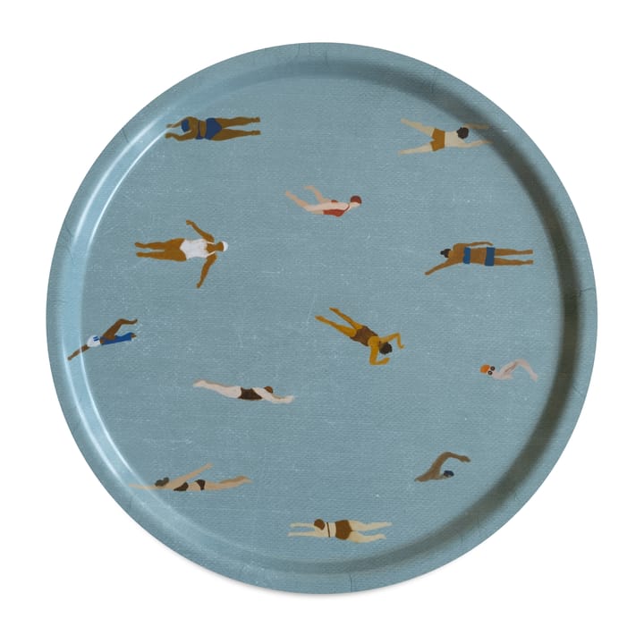 Swimmers tray Ø38 cm - 蓝色 - Fine Little Day