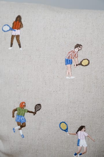 Tennis 枕头套 48x48cm - Natural - Fine Little Day