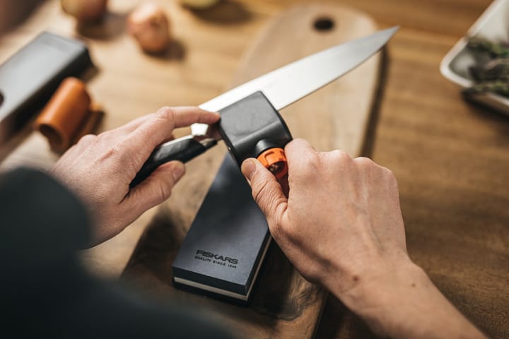 Fiskars knife sharpening set - 黑色-橘色 - Fiskars