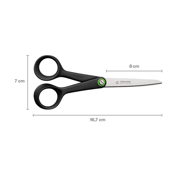 Functional Form universal scissors 17 cm, 黑色 Fiskars