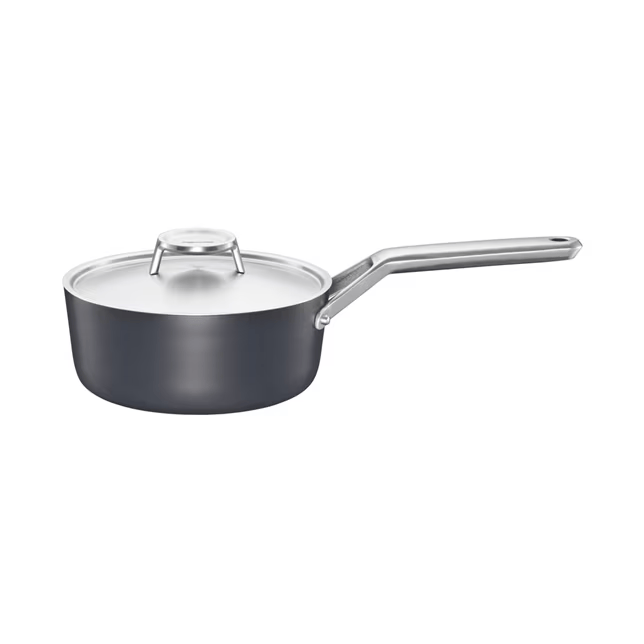 Taiten saucepan （含盖子） 1,6 l - 黑色 - Fiskars