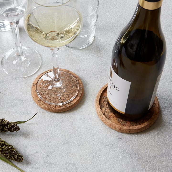 Cork bottle coaster - Natural - Formgatan