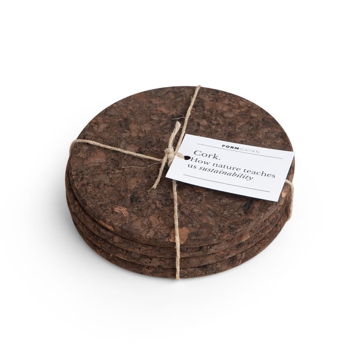 Cork coaster 四件套装 - smoked - Formgatan