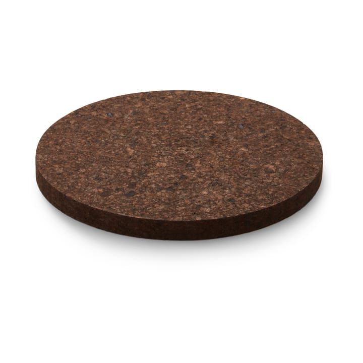 Cork trivet smoked - Ø19 cm - Formgatan