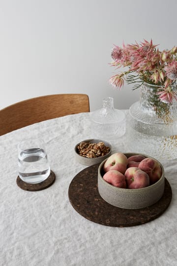 Cork trivet smoked - Ø19 cm - Formgatan