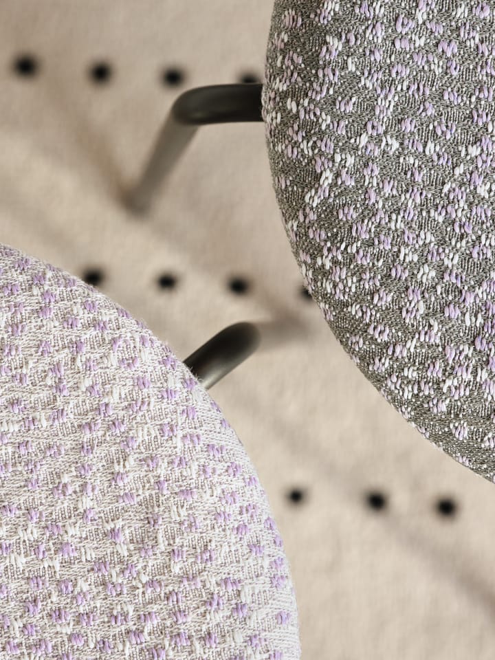 Dot stool fabric 凳子 - 白色-紫色 - Fritz Hansen