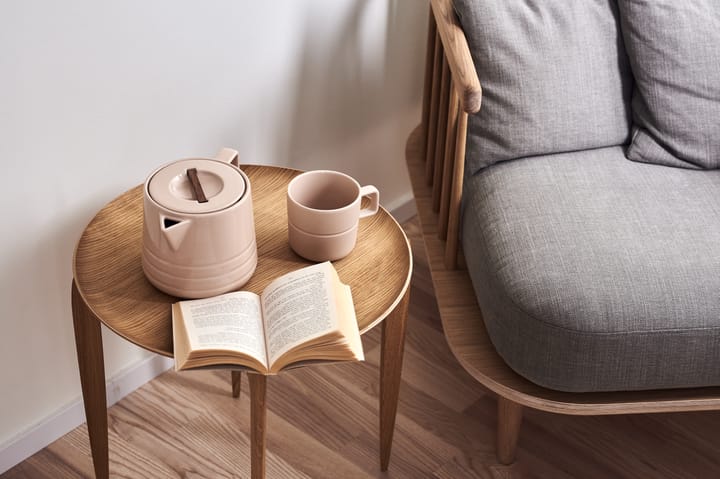 Foldable Tray 桌子 Ø 45 cm - Oak - Fritz Hansen