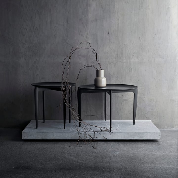 Foldable Tray 桌子 Ø 45 cm - 黑色 - Fritz Hansen