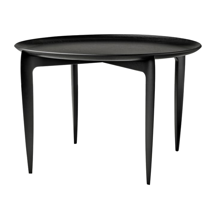 Foldable Tray 桌子 Ø60 cm - 黑色 - Fritz Hansen