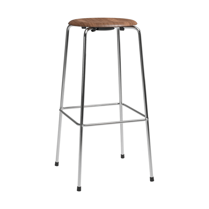 High Dot bar 凳子 - 坚果-镀铬色 - Fritz Hansen