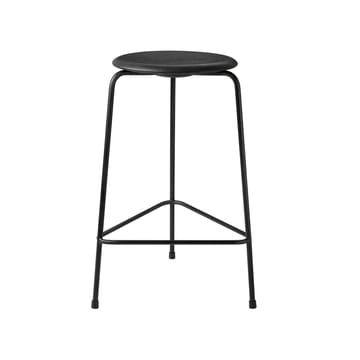 High Dot stool leather 凳子 - Cowboy 黑色 - Fritz Hansen